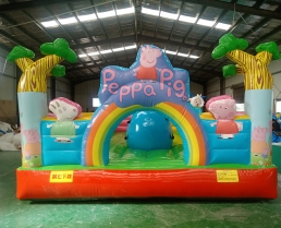 客戶購買充氣城堡測試視頻