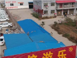 2019年海倍游樂(lè)設(shè)備有限公司廠區(qū)雪景