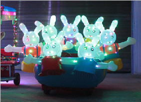 彩燈充氣電瓶車外罩