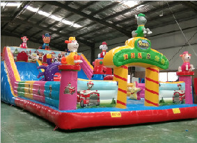 鄭州海貝72平汪汪隊立大功兒童充氣城堡現貨下單當天發貨