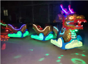 廣場兒童游樂玩具海貝新款落地金龍正式生產發貨