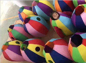 兒童拓展運動道具，打地鼠，感統訓練器材