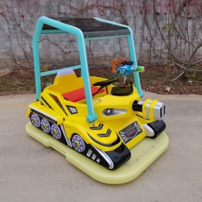 冰陸兩用款-虎式坦克發光碰碰車